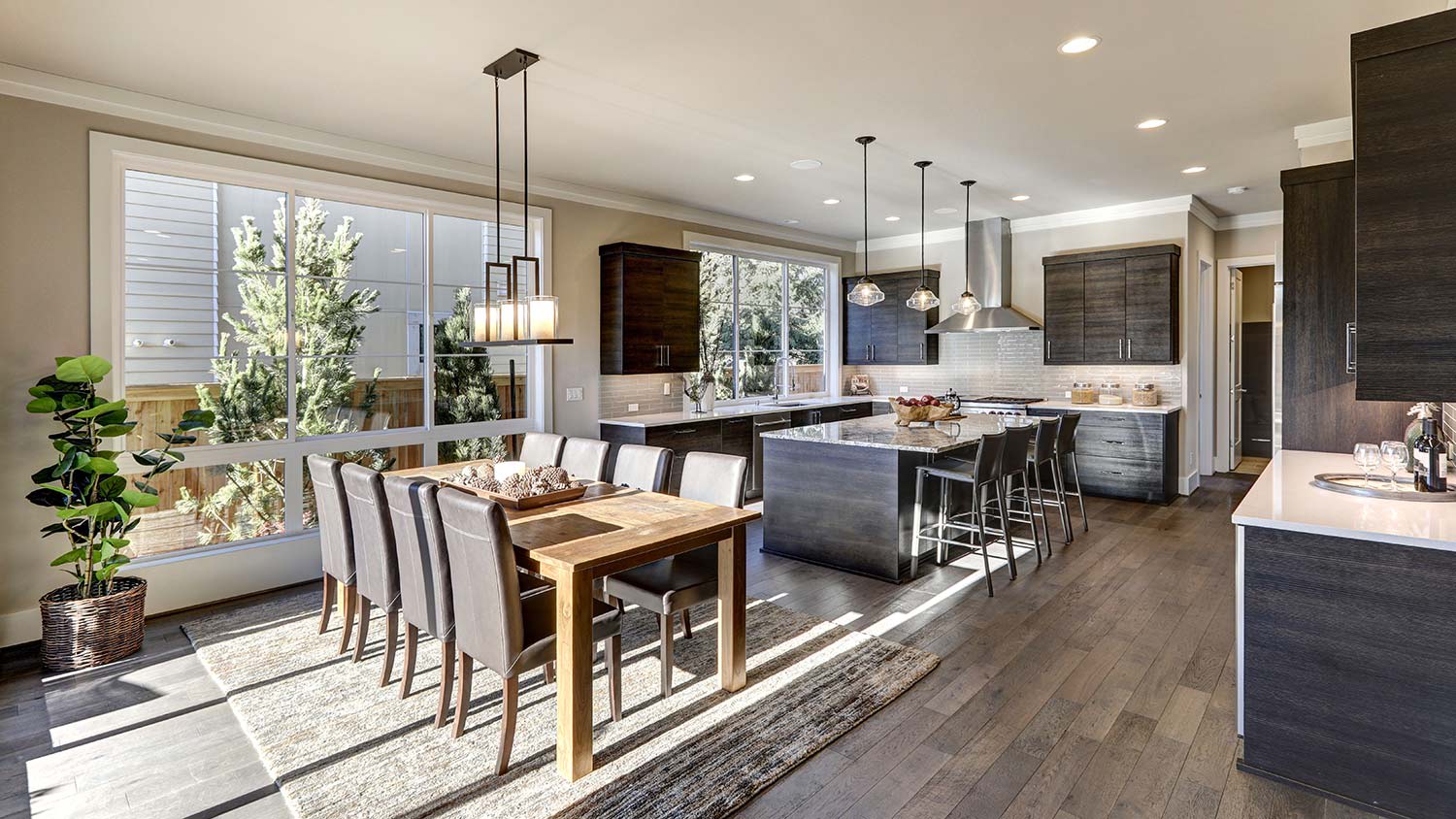 Open floor plan