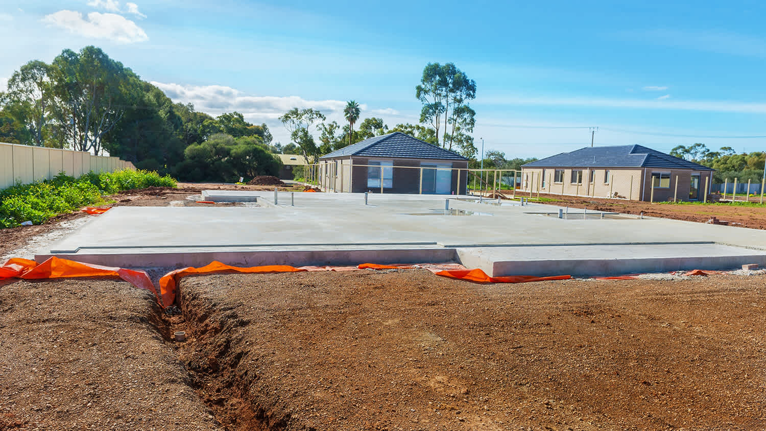 construction site new home