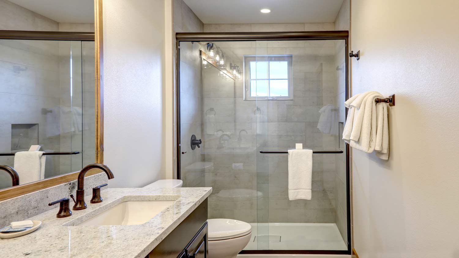classic bathroom interior