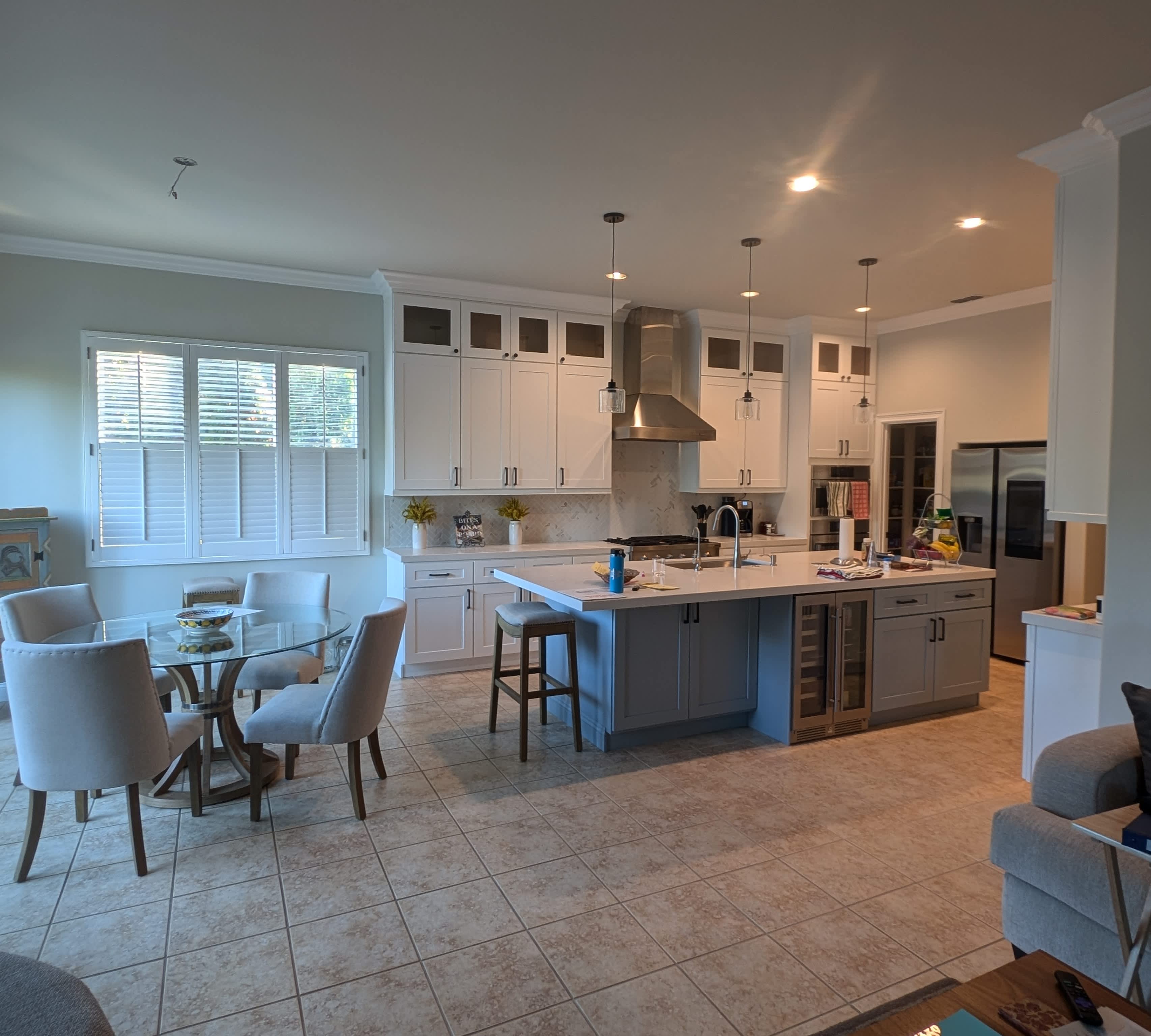 White open kitchen in NEWCASTLE, CA