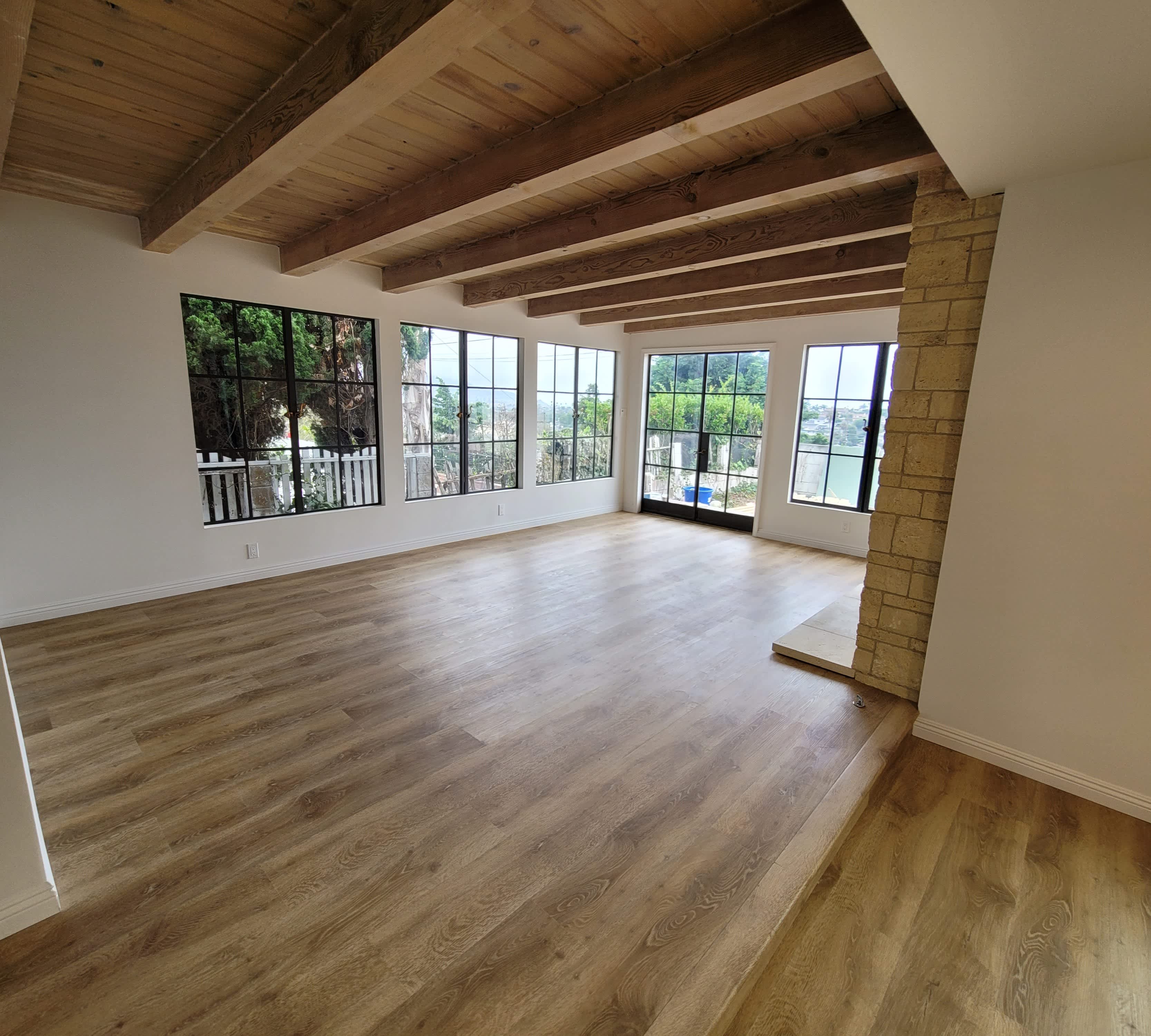 open living room concept