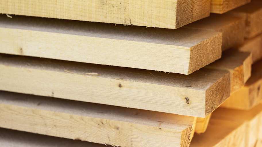 Close up of pine wood