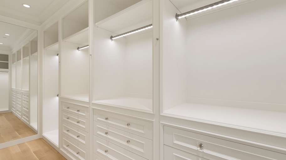 Large empty closet