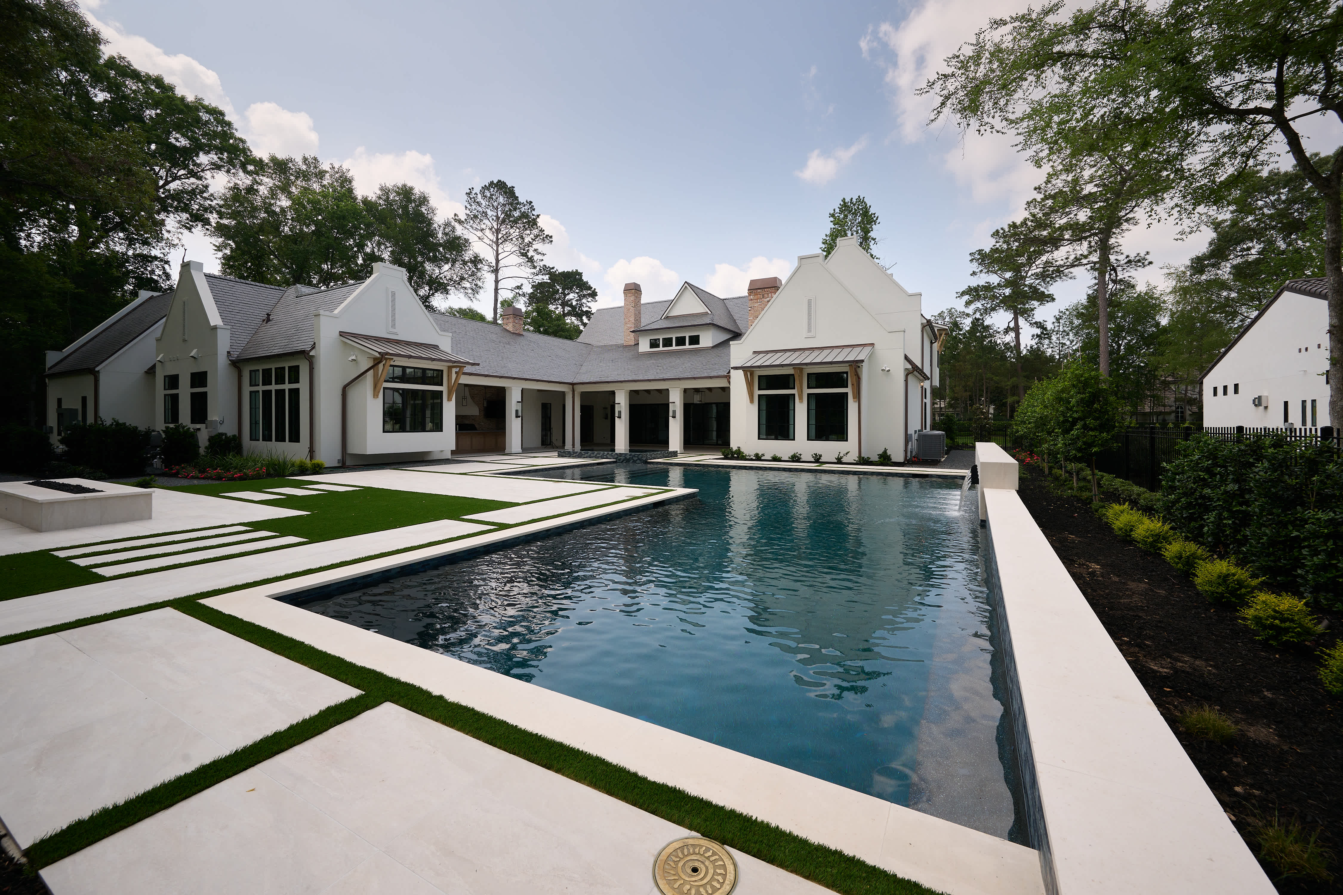 Large house with in-ground swimming pool