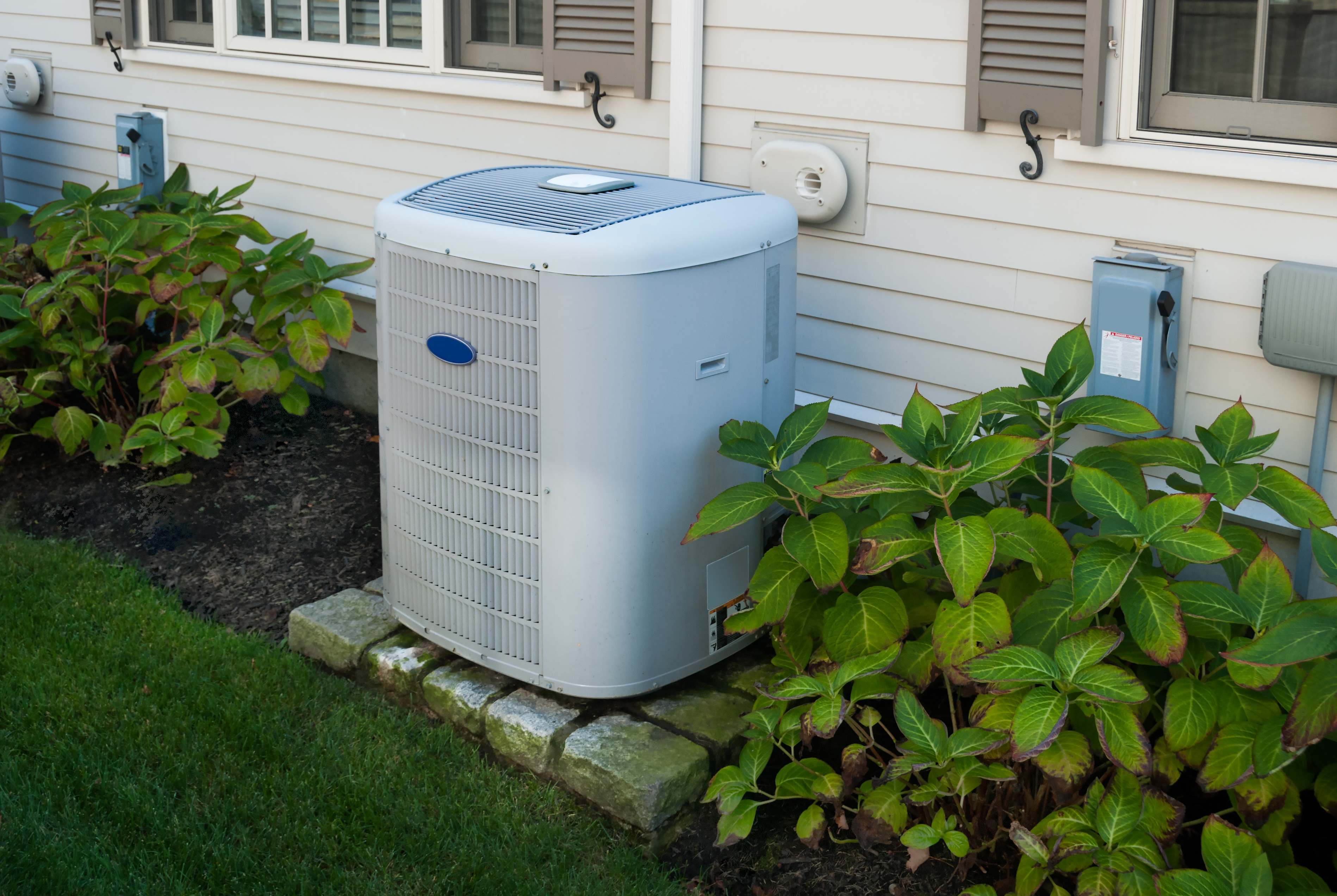 hvac unit outside of home