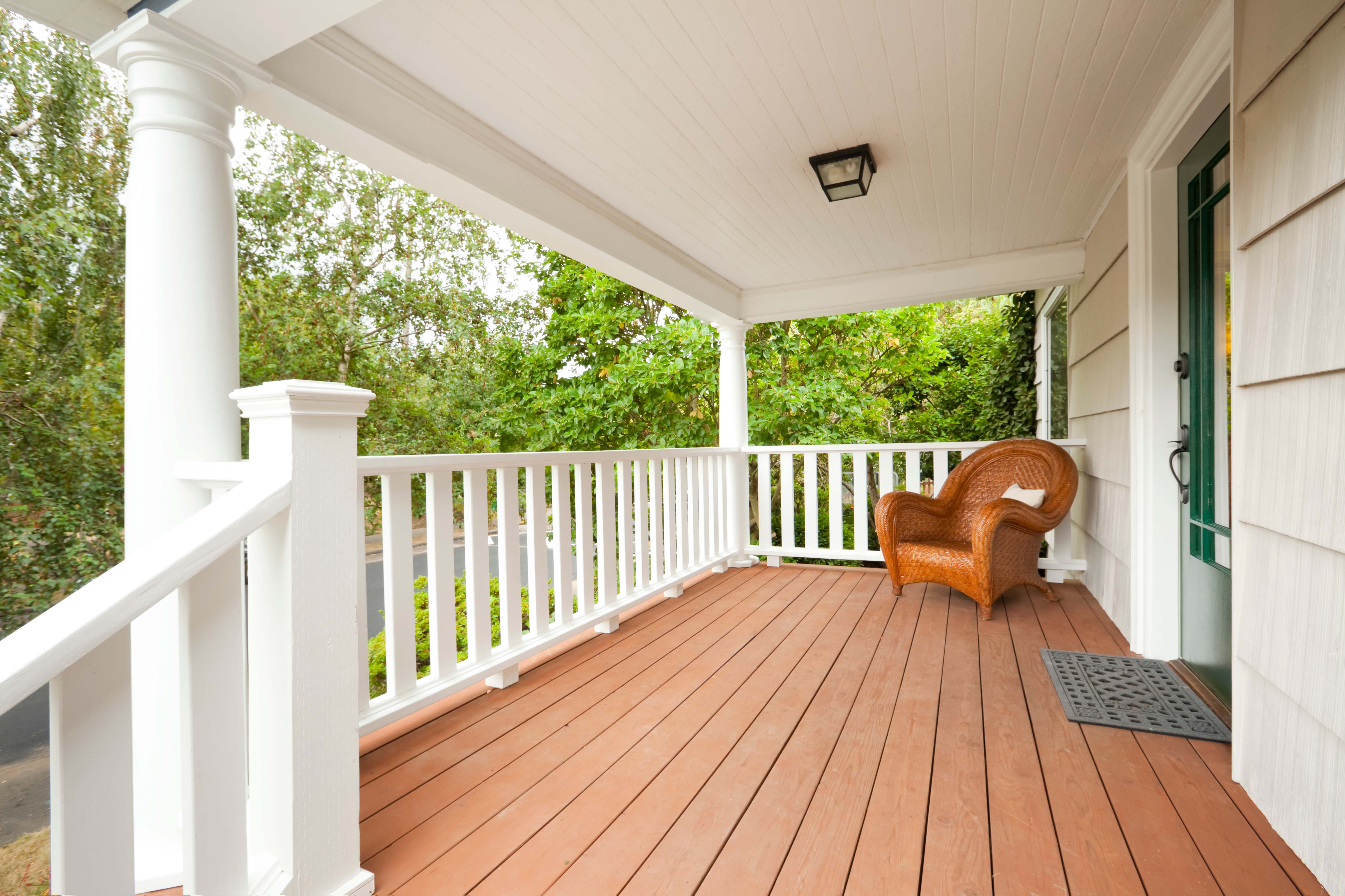 covered front porch