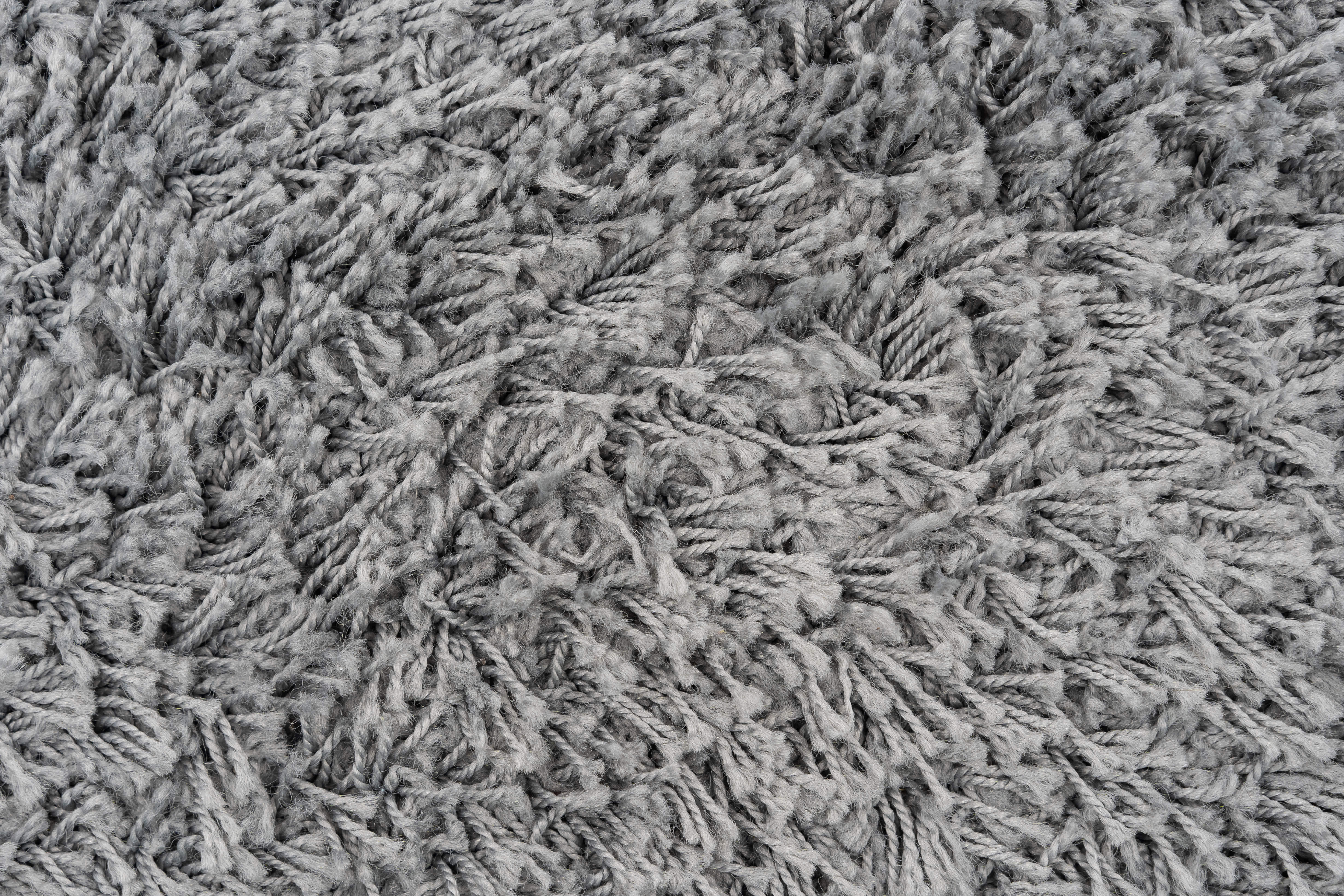 close up gray frieze carpet