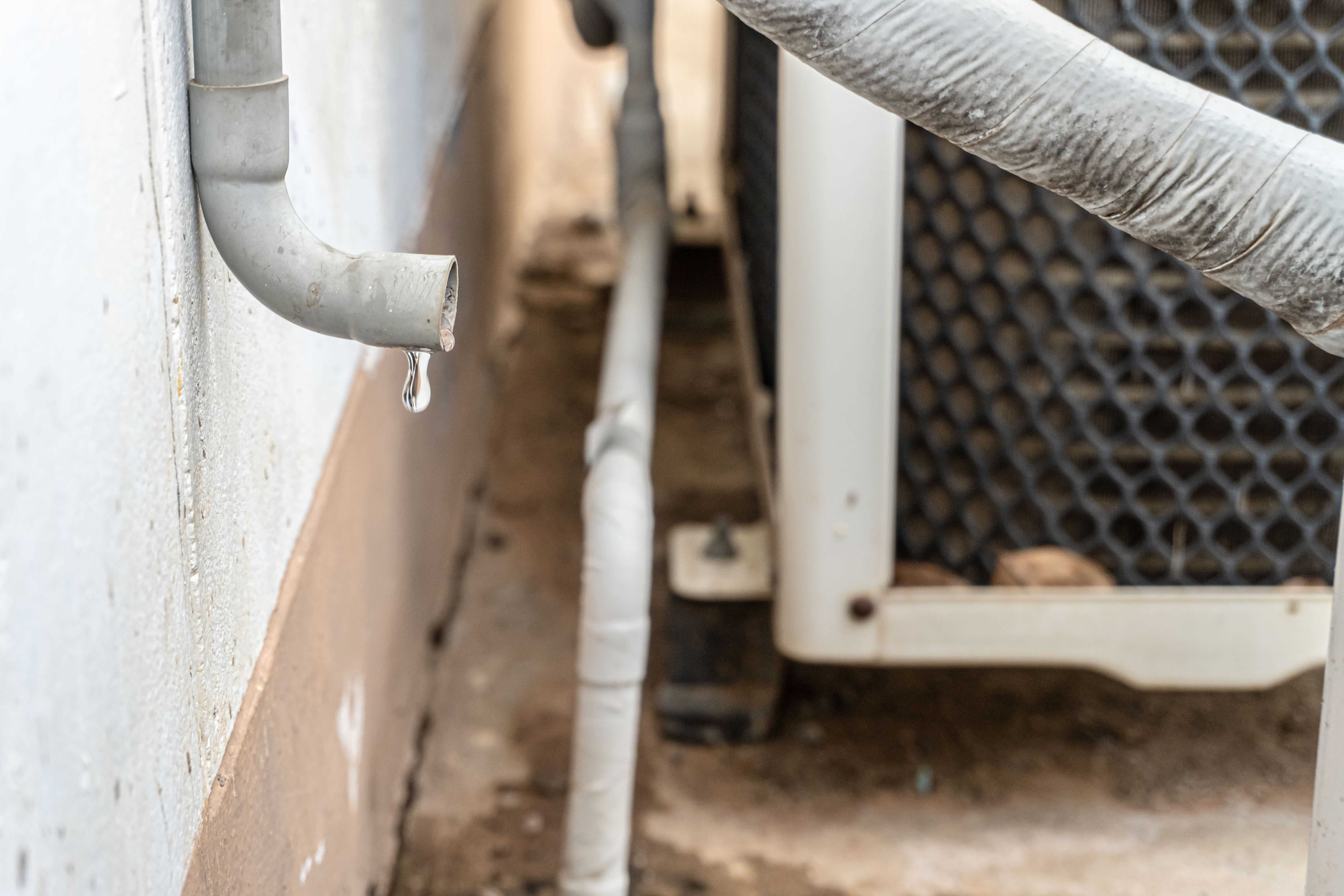hvac condensate drain line