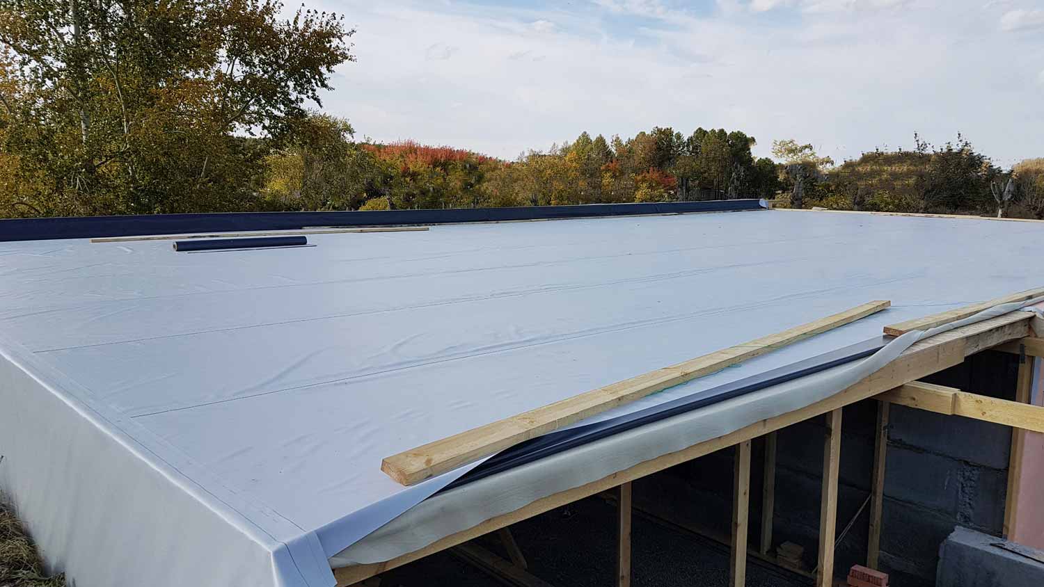 waterproof and insulation on home roof