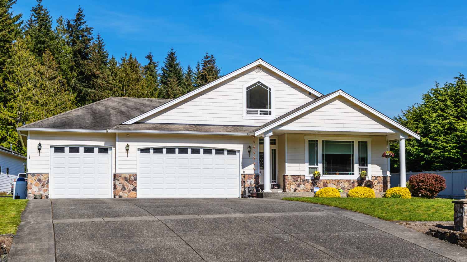 Single suburban home