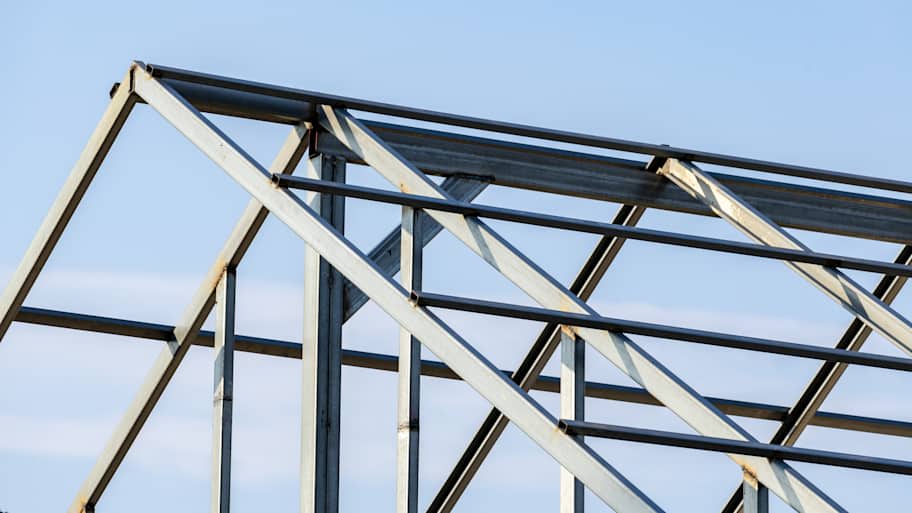 House metal frame