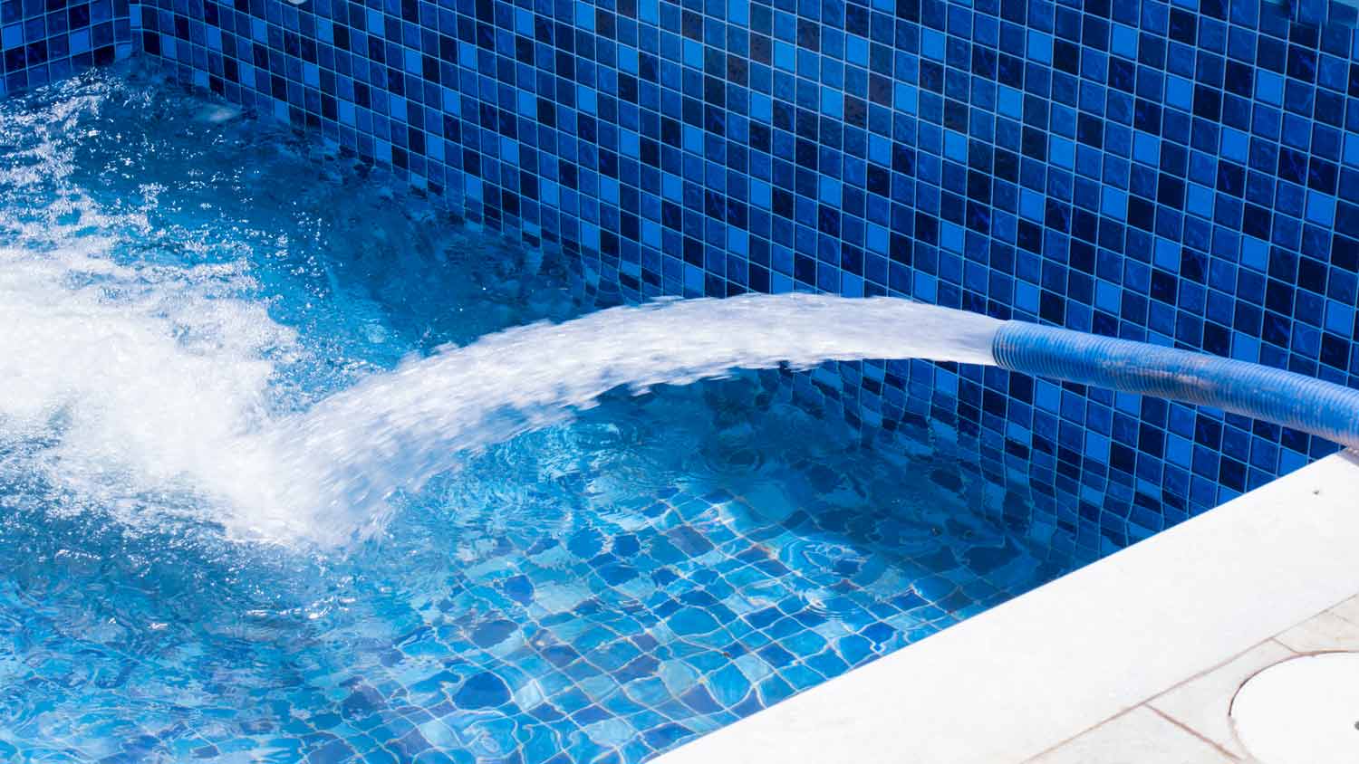 filling pool with well water