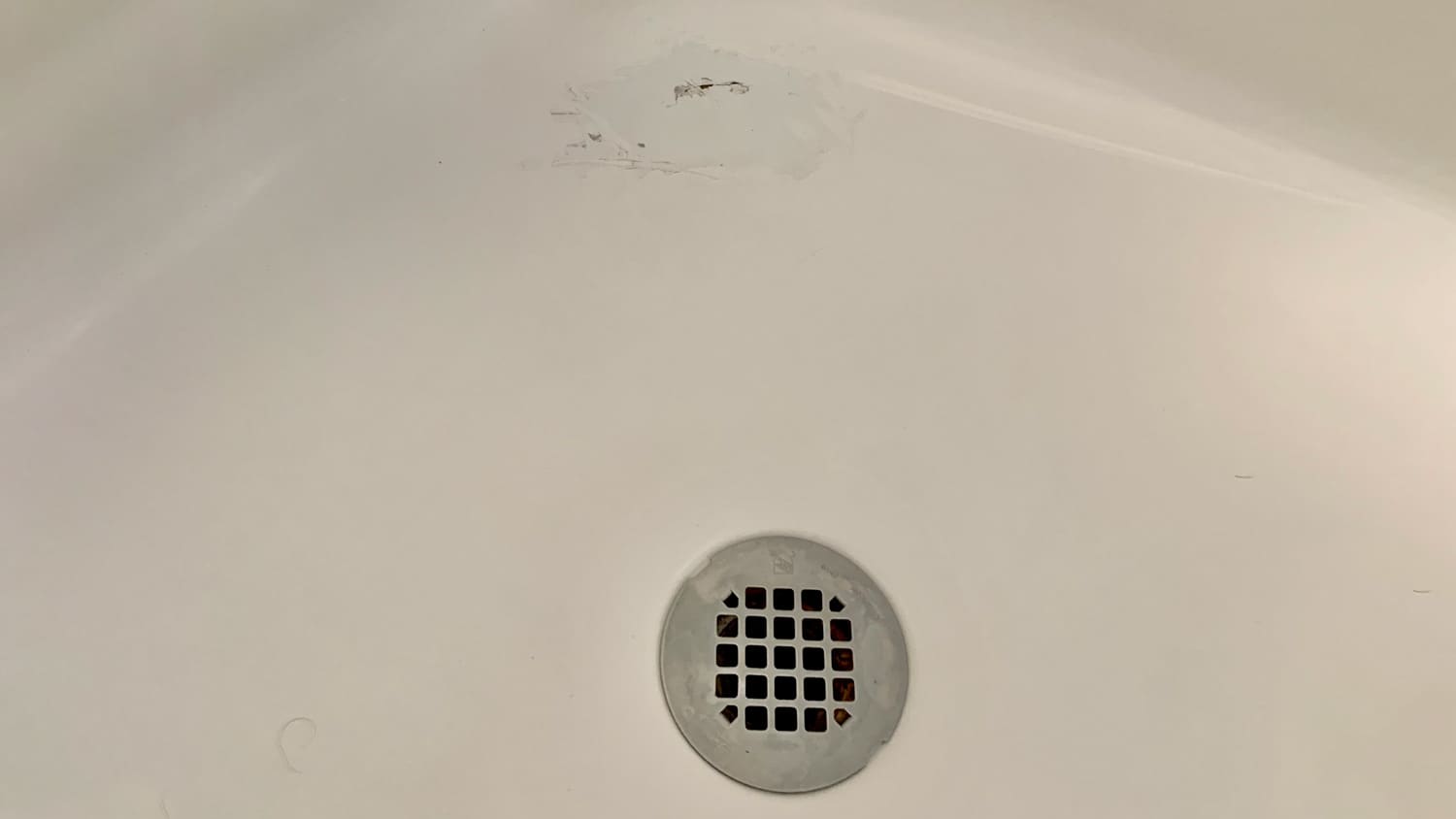 cracked shower base