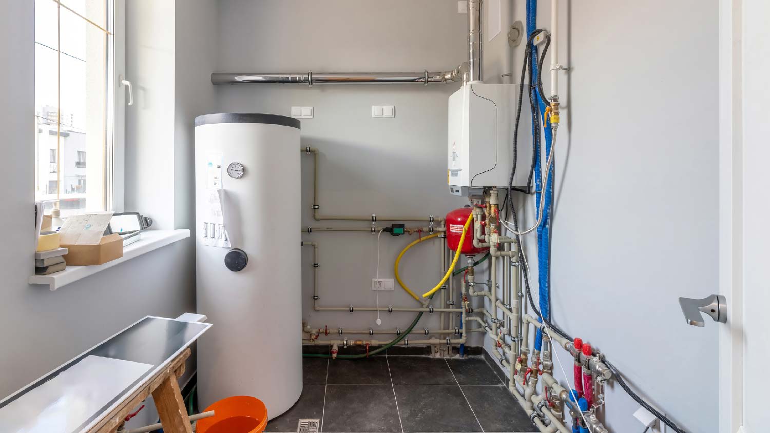 A water heater