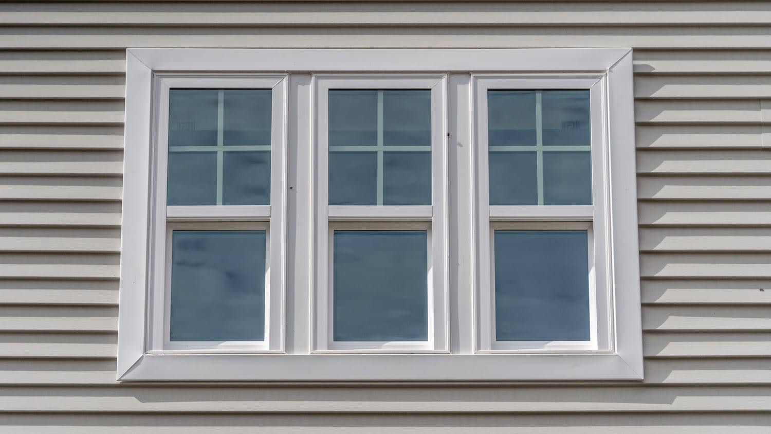 vinyl window from exterior