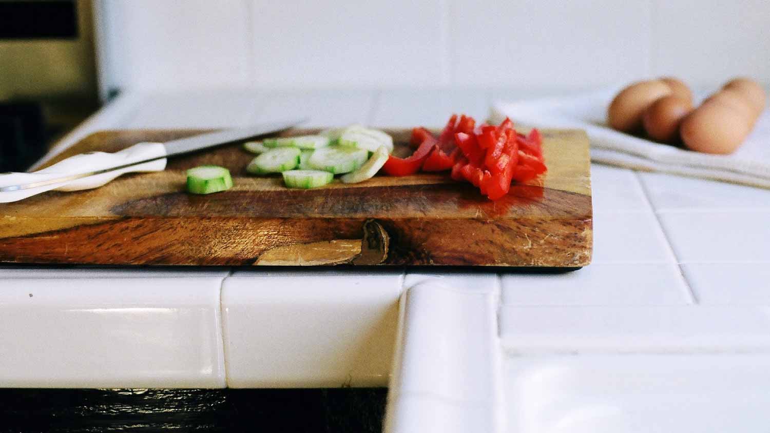 Vegetable on cutting board Photo: Beth D. Yeaw / Moment / Getty Images