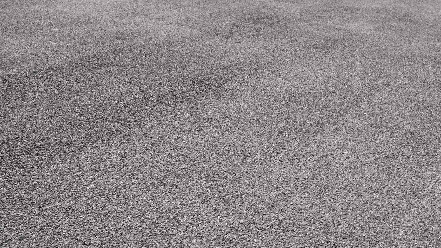 Close up of asphalt road