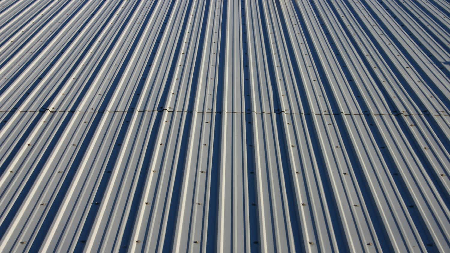 Detail of metal roof