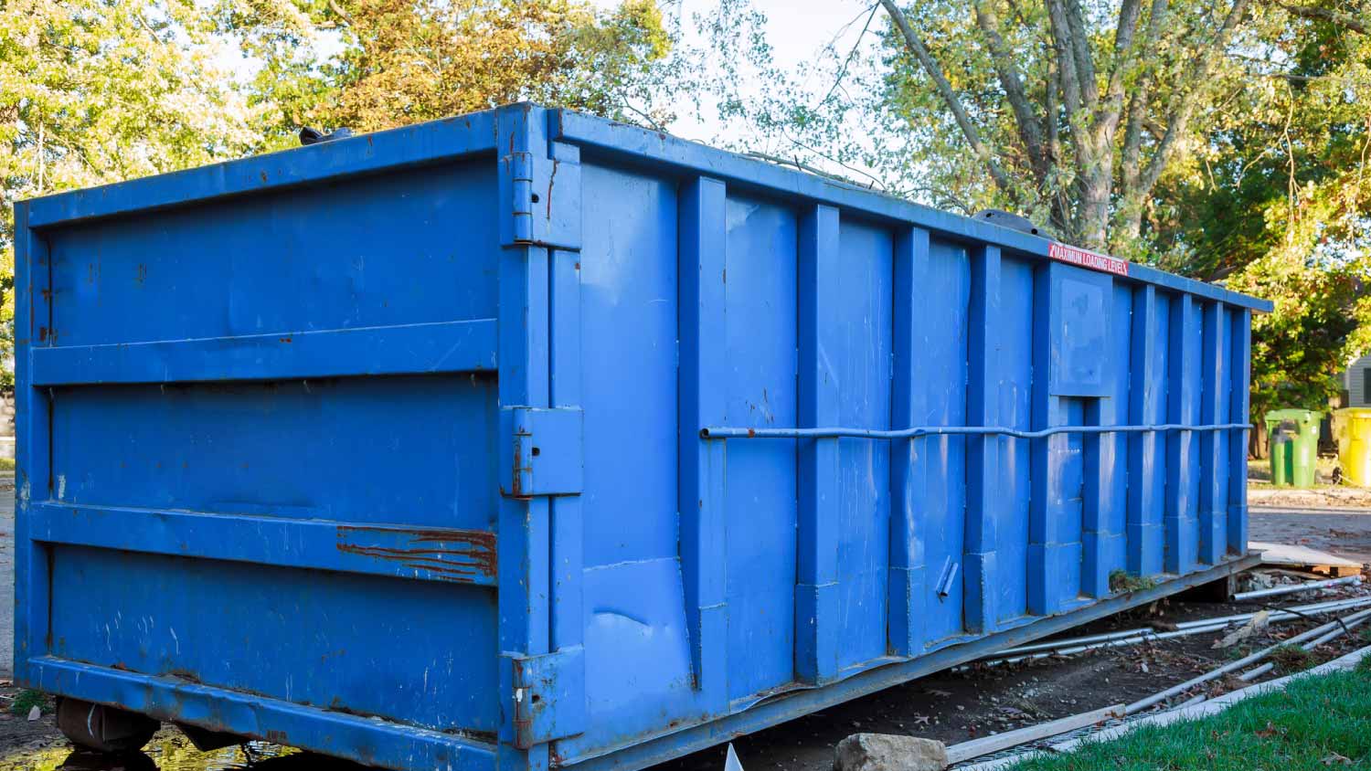 Roll-off dumpster