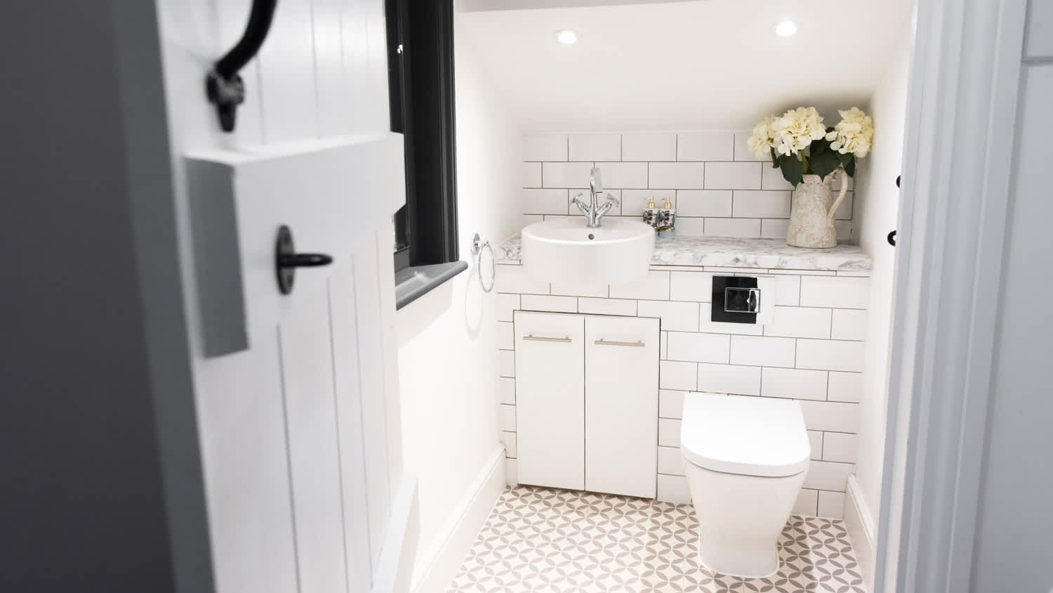Small downstairs bathroom
