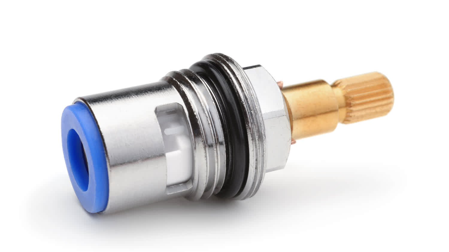 Isolated shower cartridge
