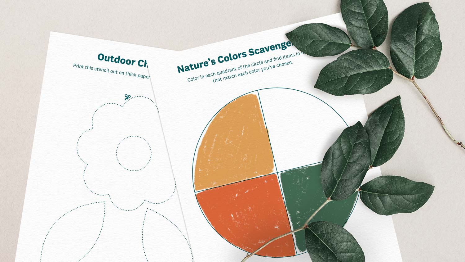 Outdoor Kids Activities Printable
