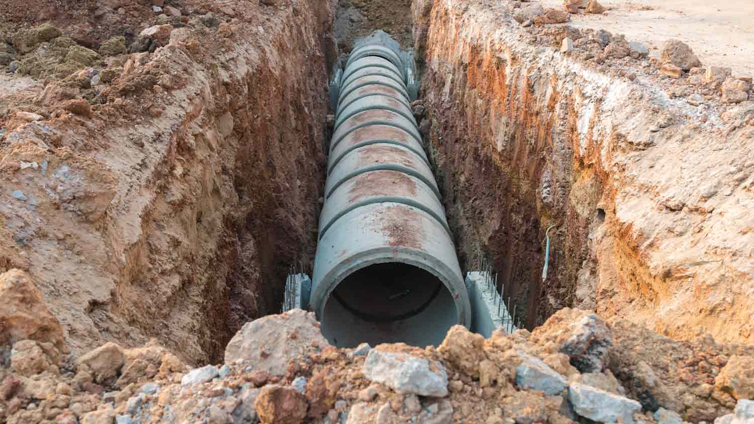 concrete drainage pipe