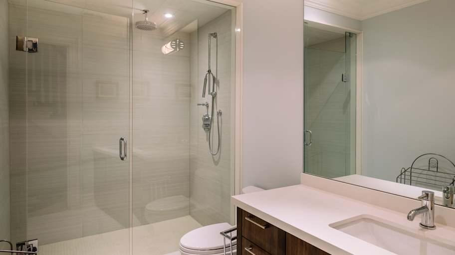 Modern bathroom interior