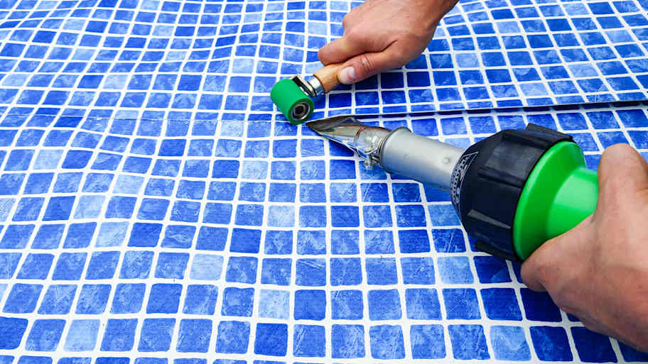 repair pool liner