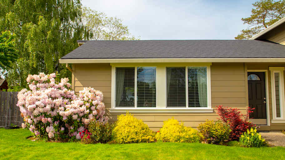 beige home in oregon