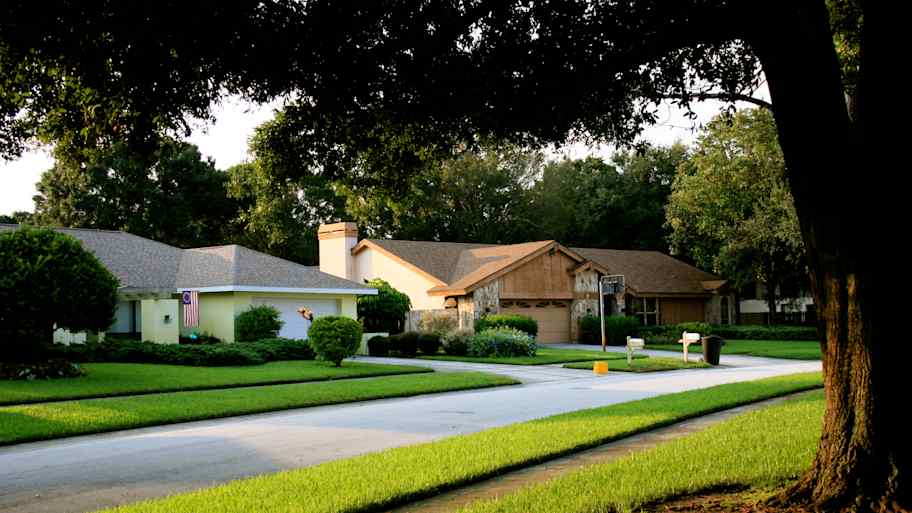A residential neighborhood in Tampa, FL