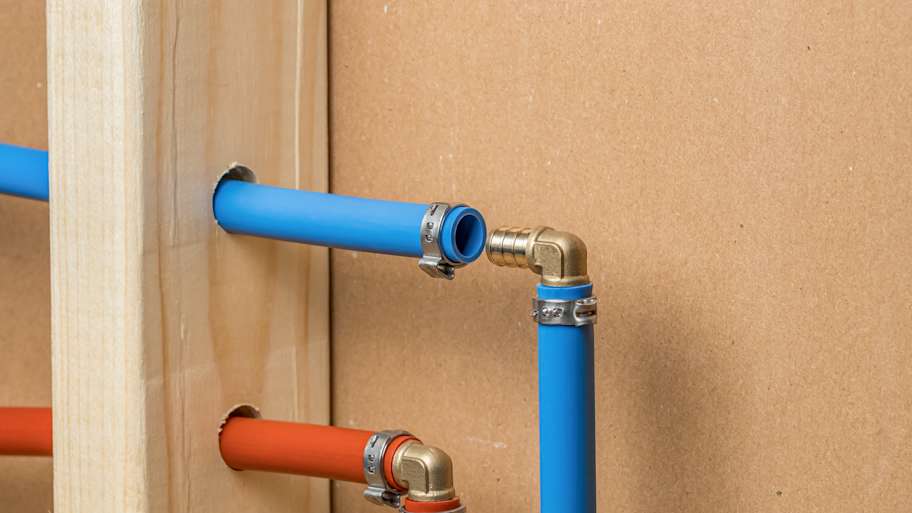 Pex plastic water supply