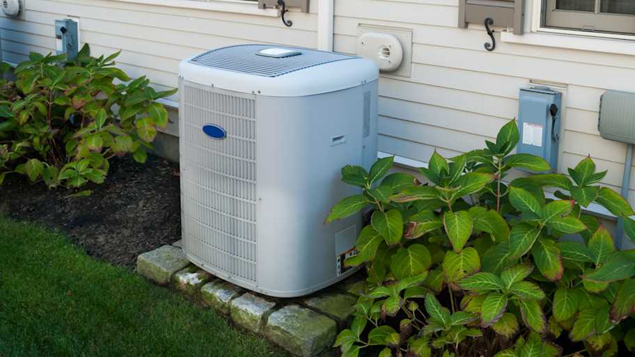 hvac outside home