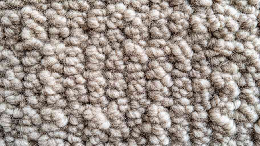 Beige wool fabric