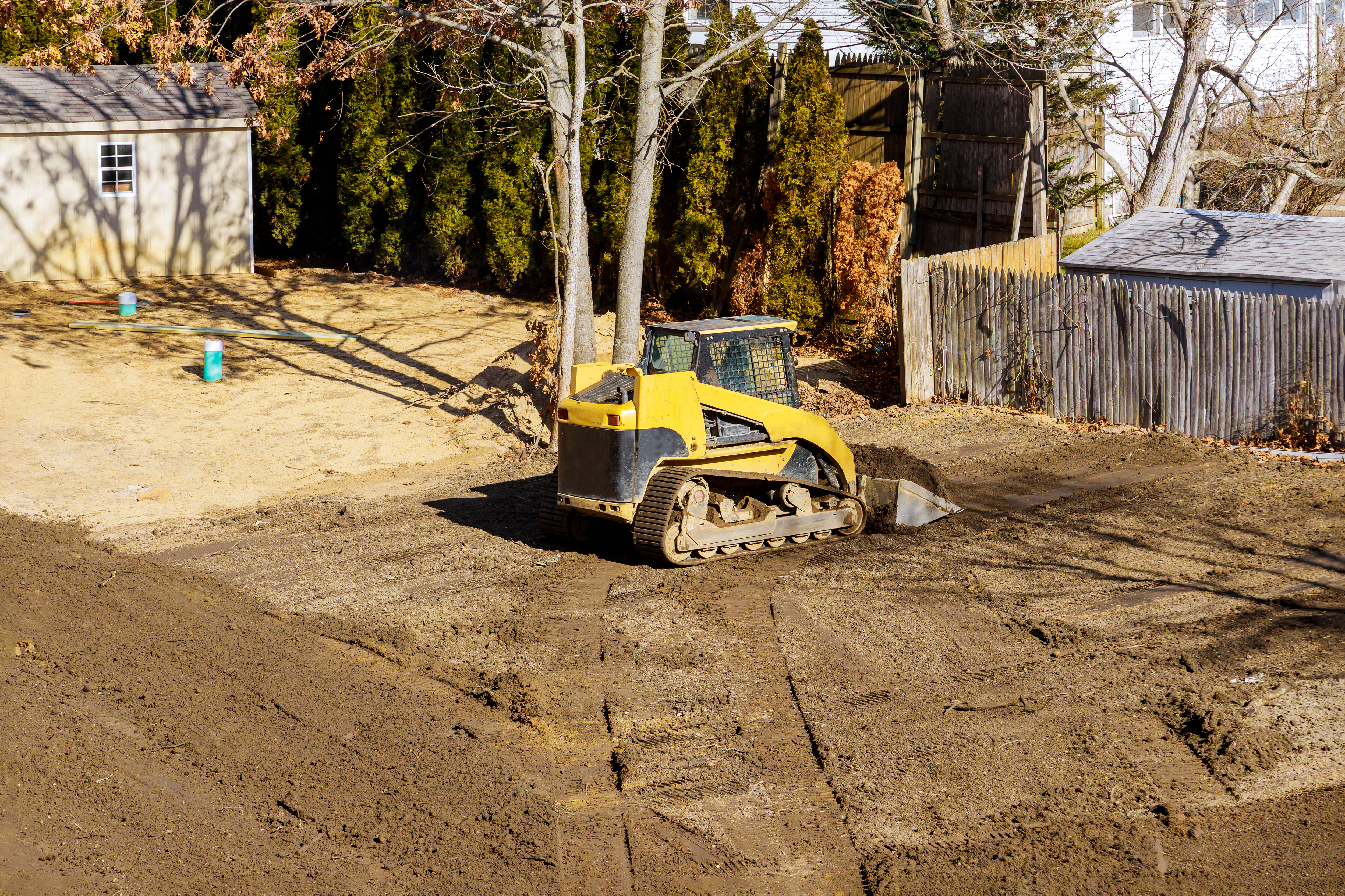 Top-rated landscape grading pros.