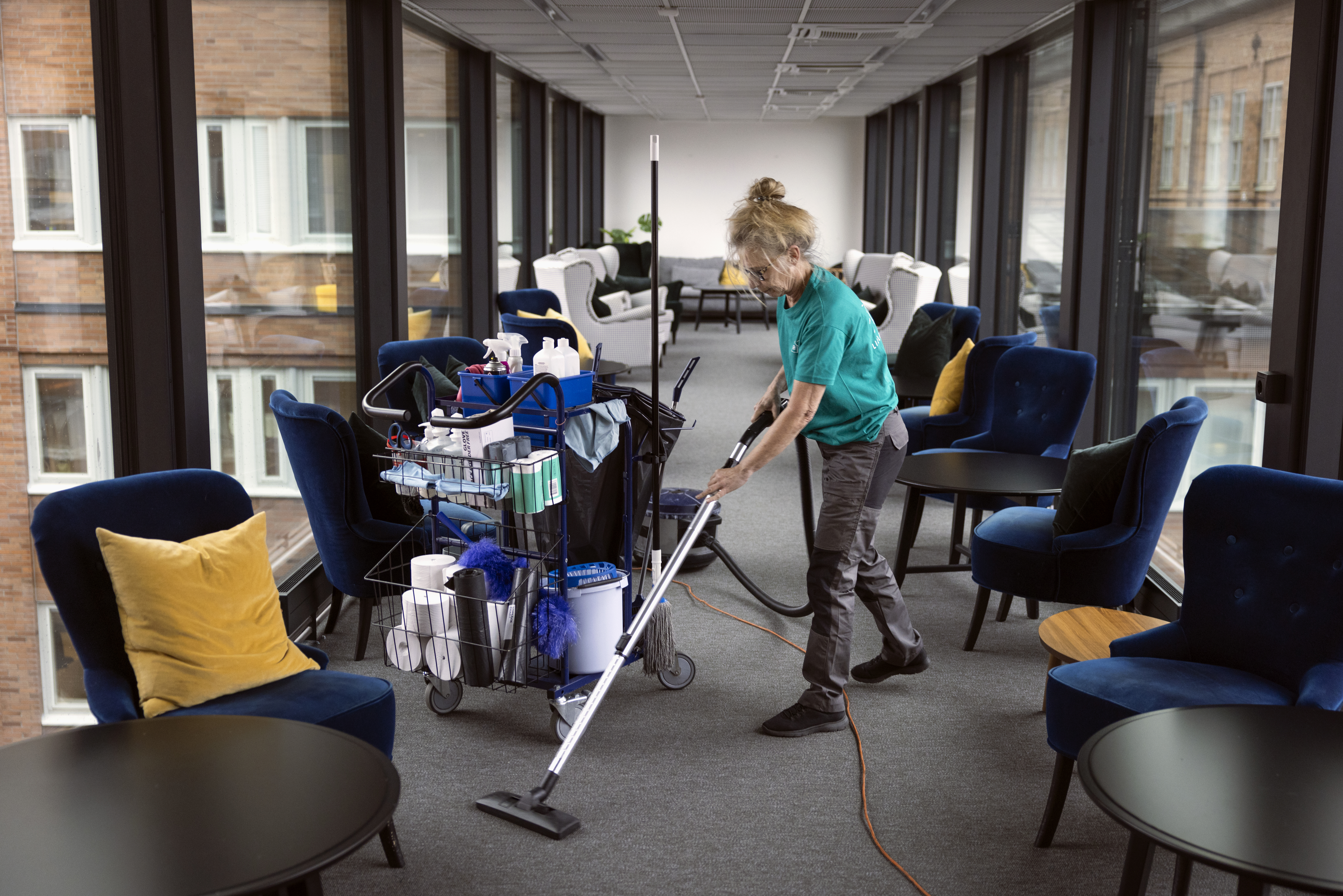 Top-rated commercial cleaners.