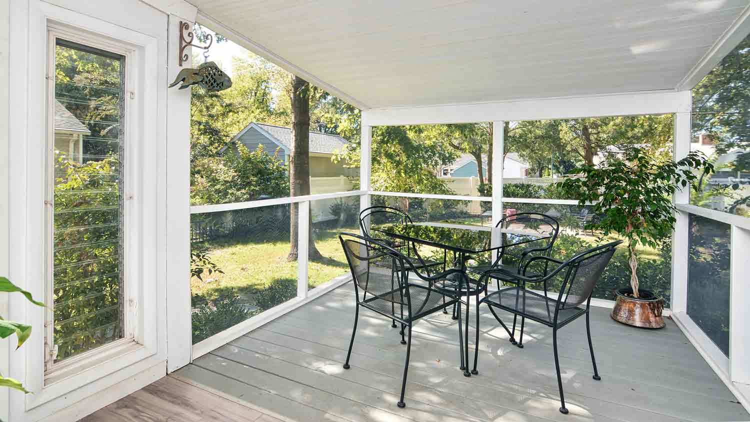 house with screened porch