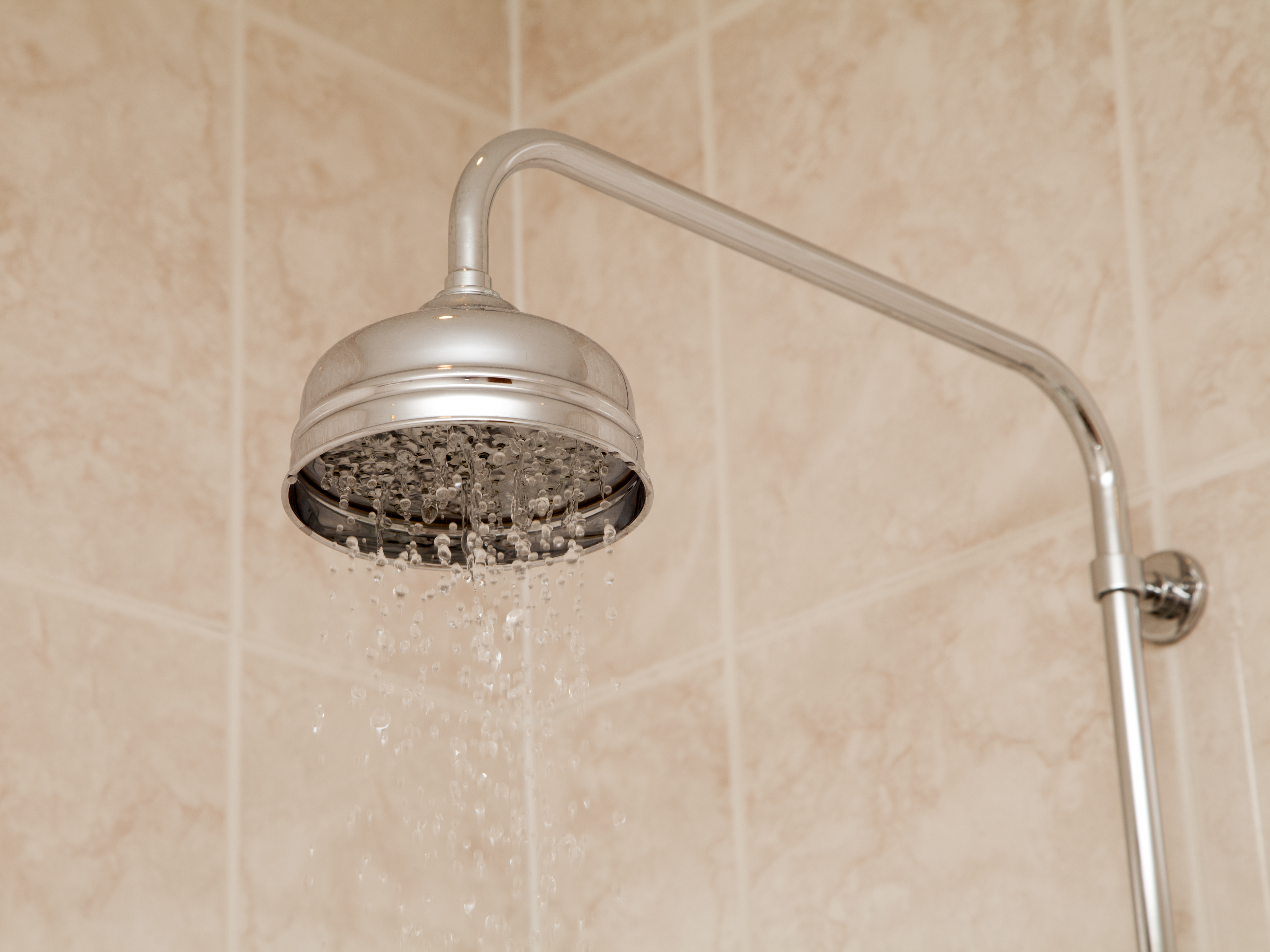 Low water pressure in a shower