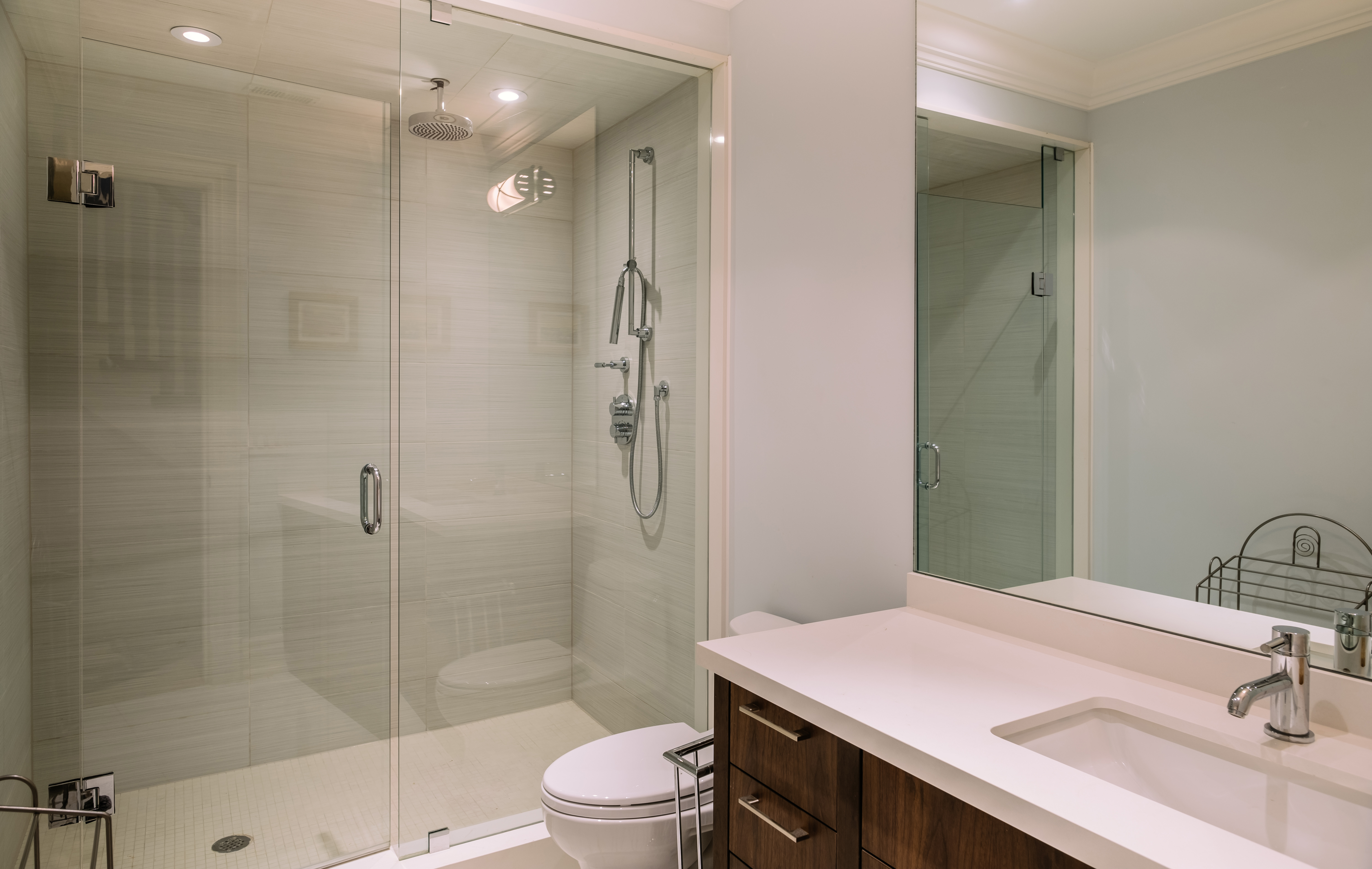Modern bathroom interior 