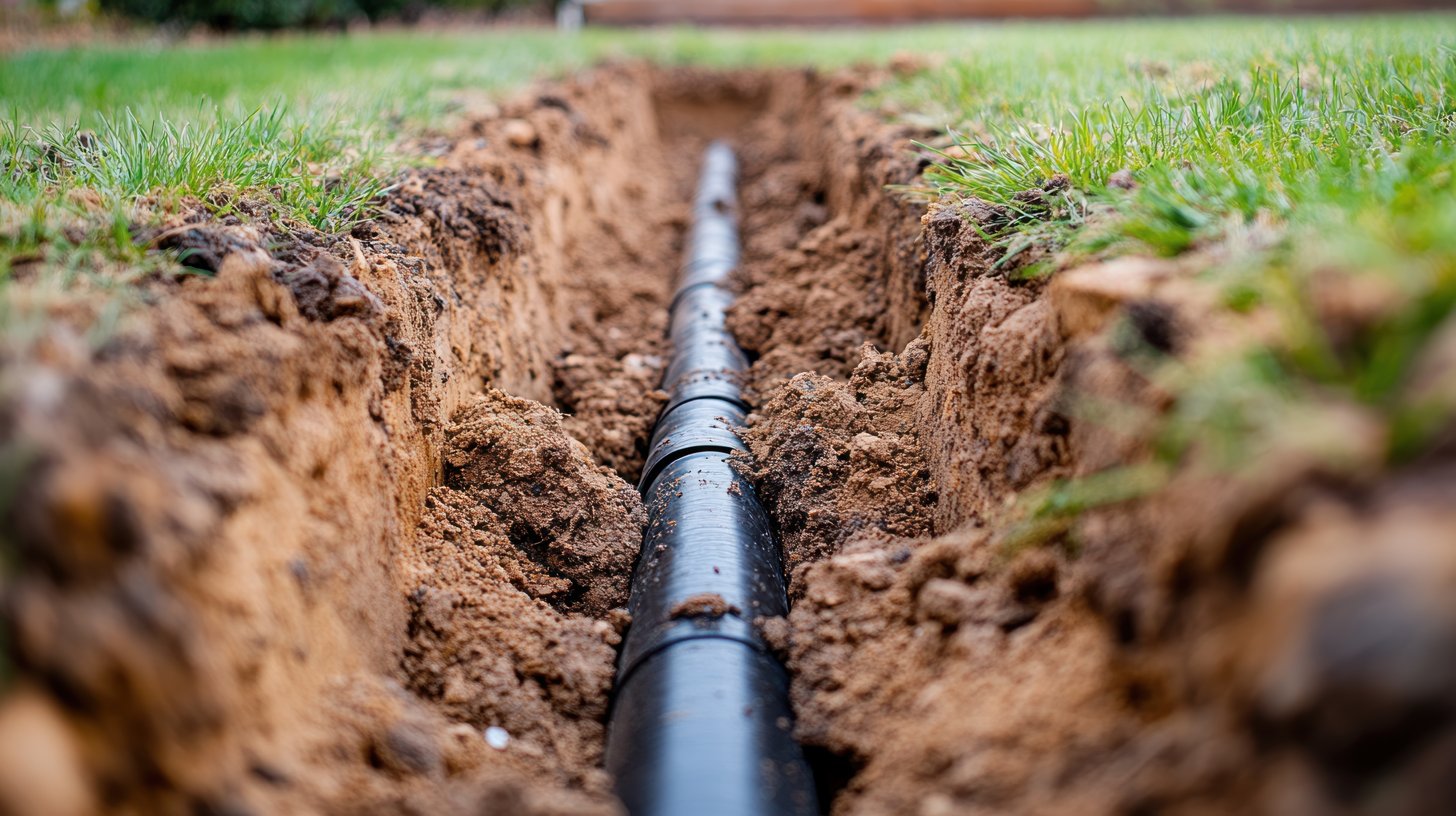water pipes in ground 