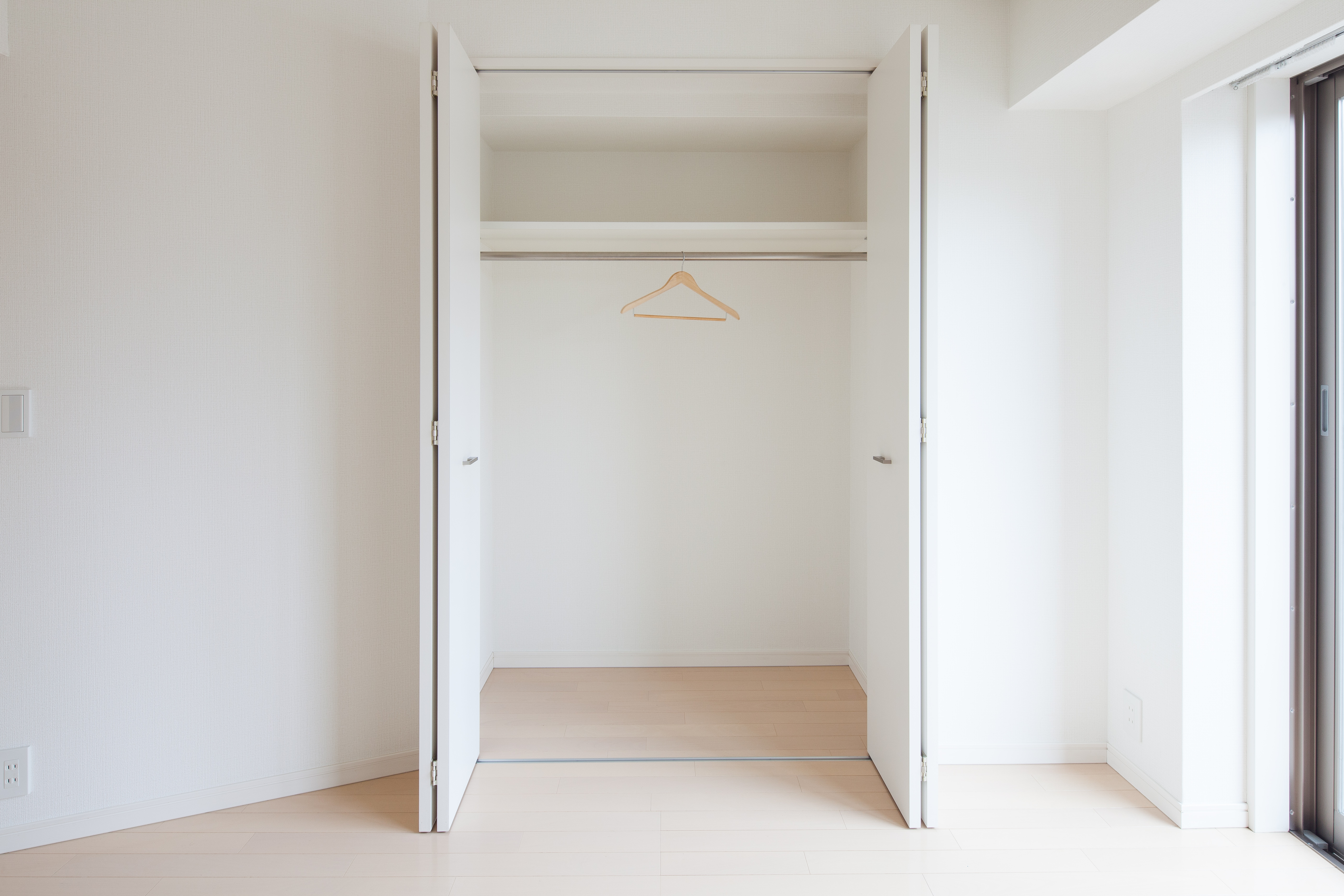 Storage space for clothes 