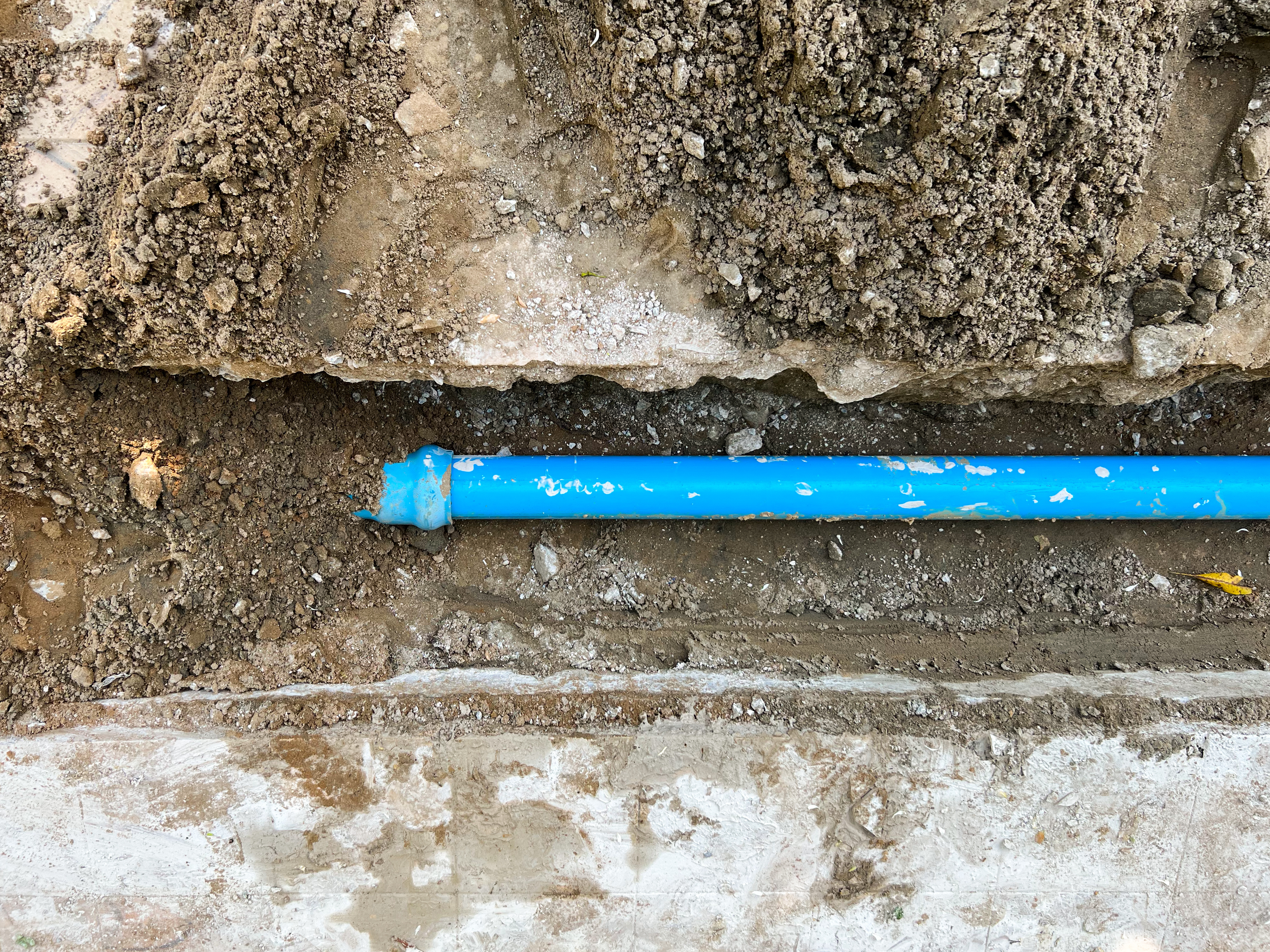 Water pipe line