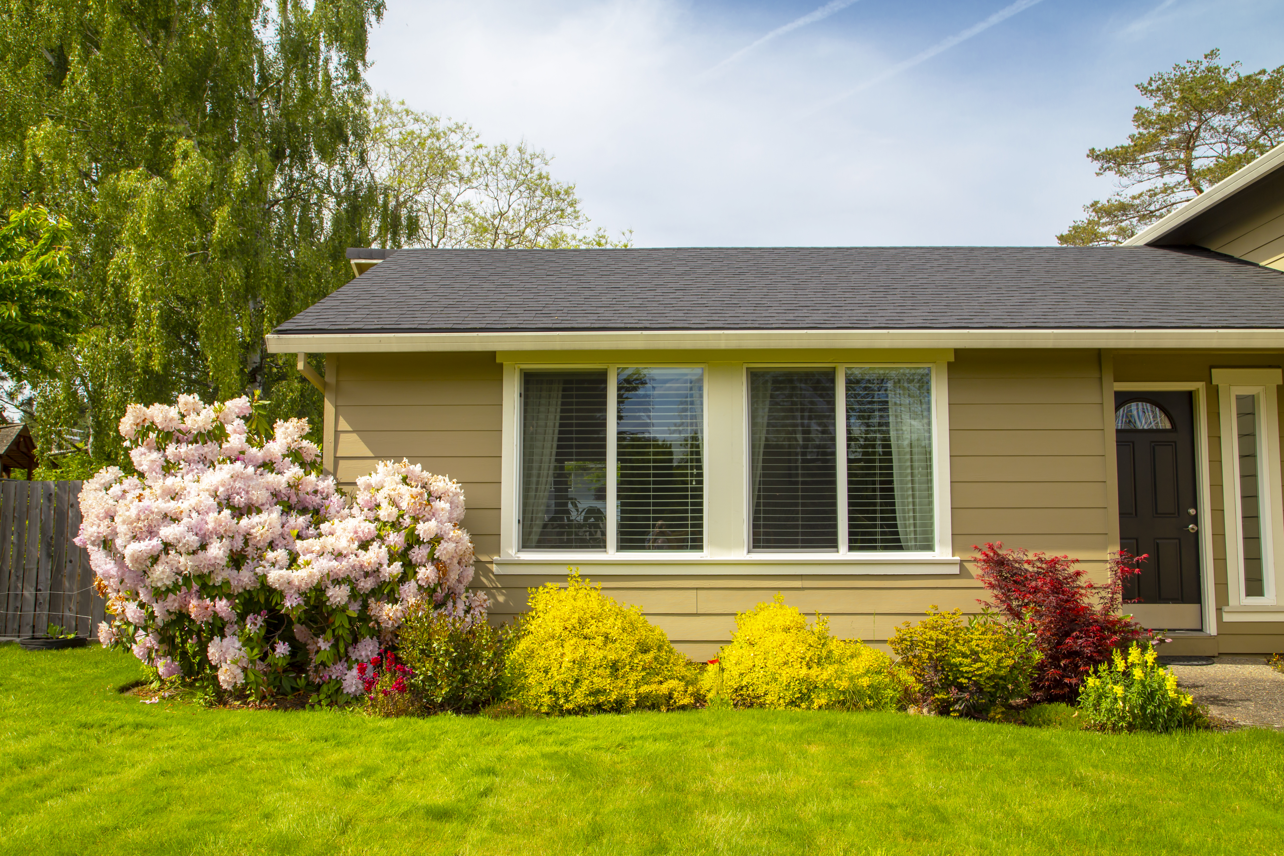 beige home in oregon