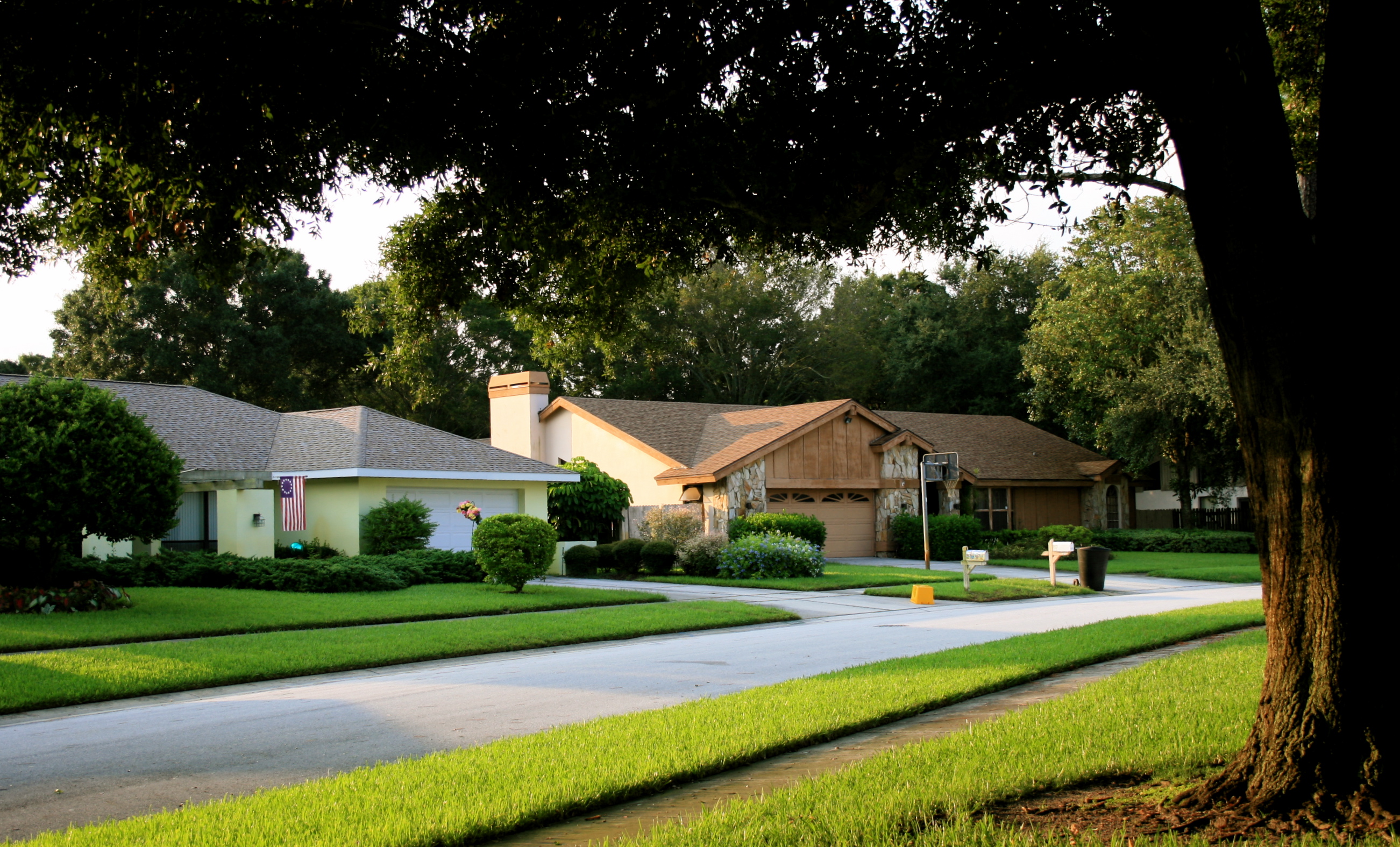 A residential neighborhood in Tampa, FL