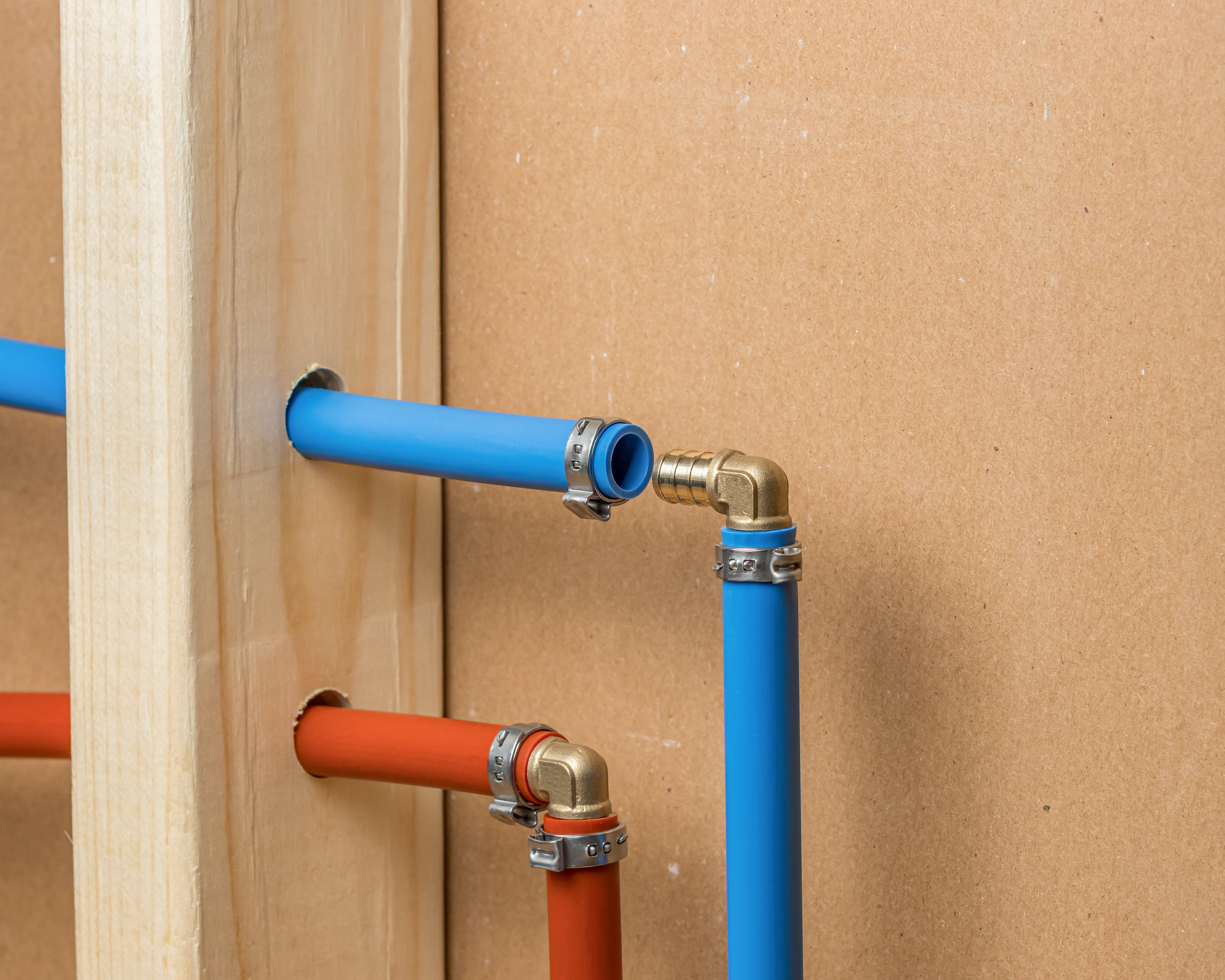 Pex plastic water supply