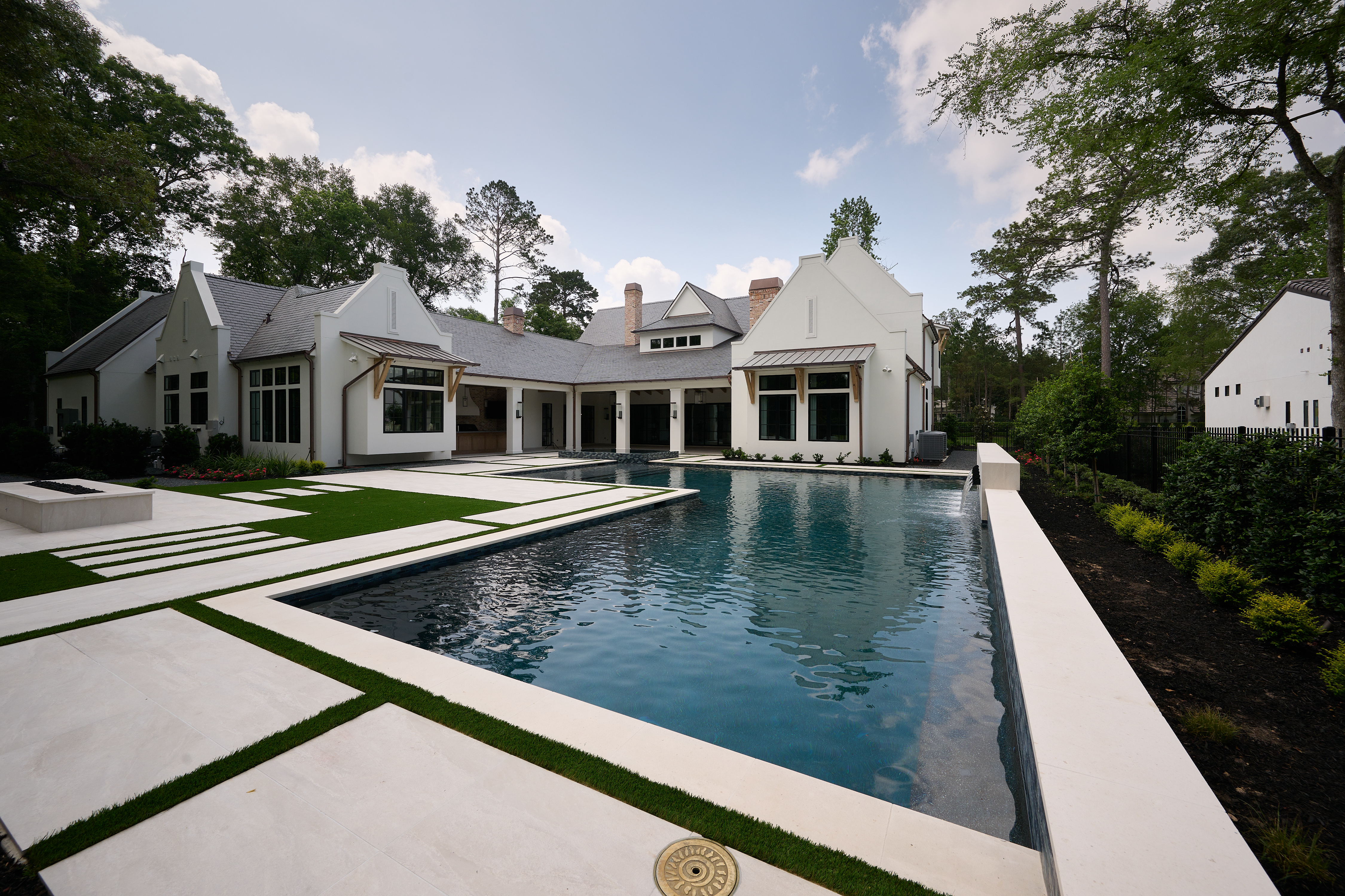 Large house with in-ground swimming pool