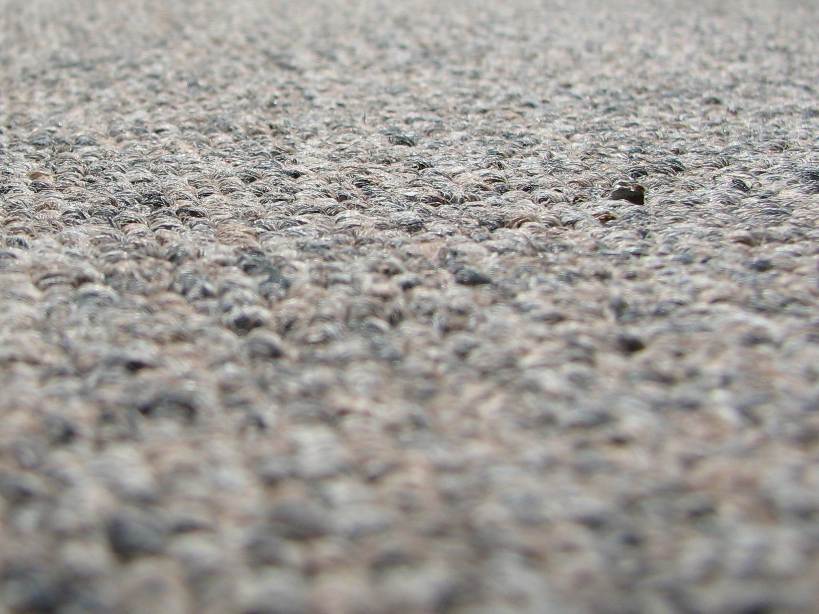 Close-up on gray carpet
