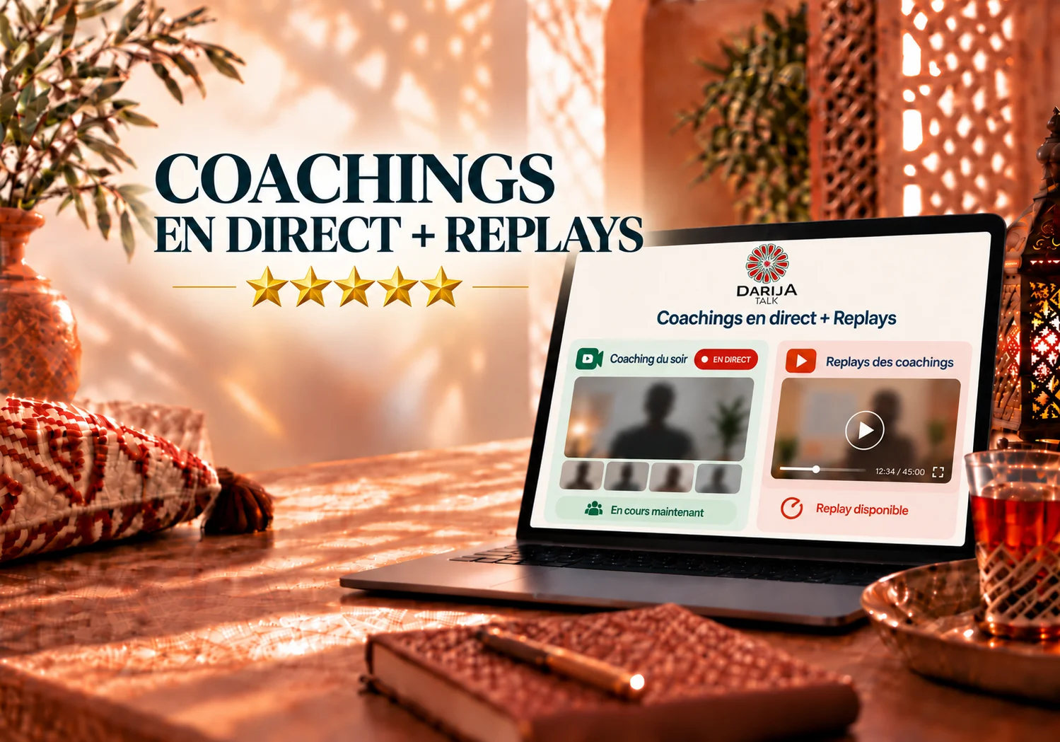 Des coachings EN DIRECT