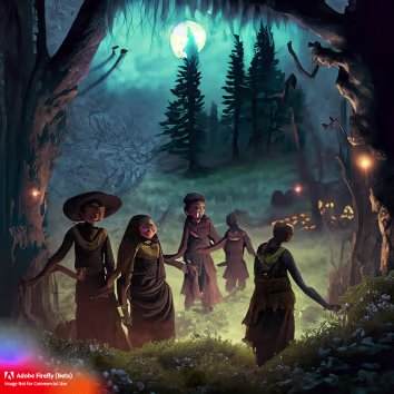 A cry for Help turns out a goat. ChatGPT continues the story with the help of Mid-journey and Firefly