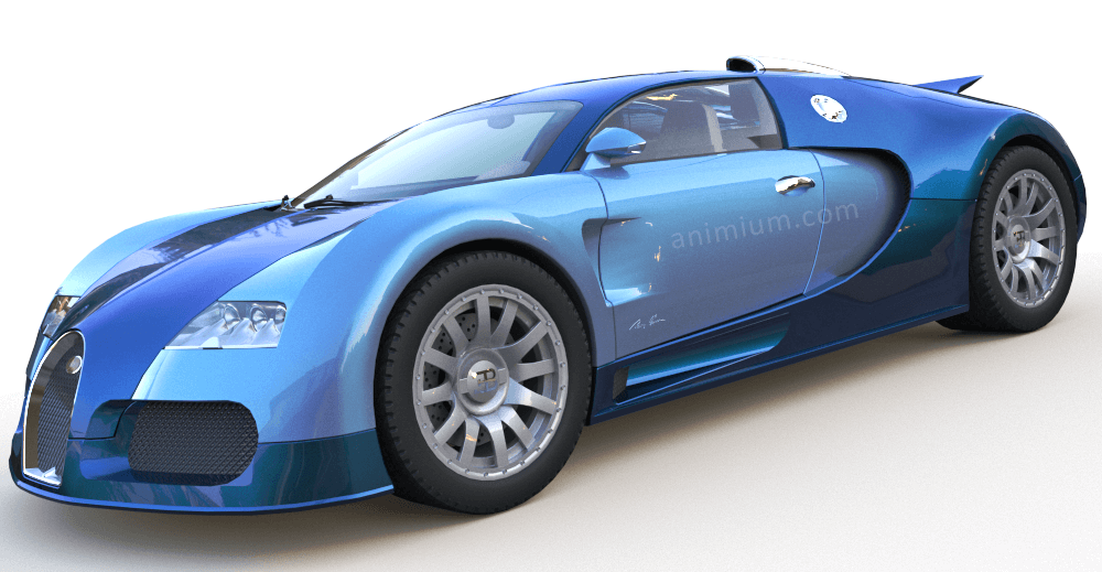 Bugatti Veyron 3d model